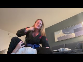 tapered physique - kicking his ass in my gi and telling him what i’ll do next