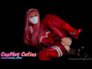 mayuri - zero two filled with cum